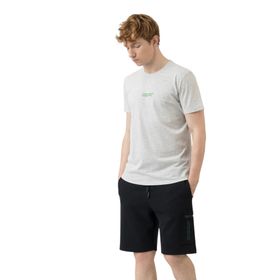 United Colors of Benetton BNT-M21198 Gri Melanj Erkek T-shirt