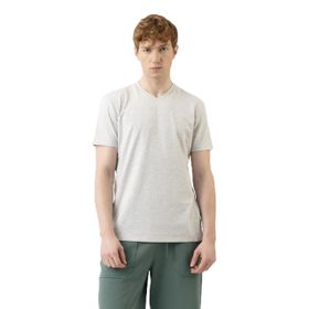 United Colors of Benetton BNT-M21200 Gri Melanj Erkek T-shirt