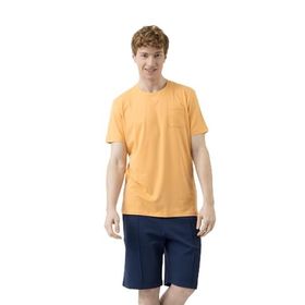 United Colors of Benetton BNT-M21439 Açık Turuncu Erkek T-shirt