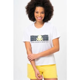 United Colors of Benetton BNT-W20392 SarI Kadın T-shirt