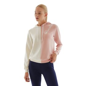 United Colors of Benetton BNT-W20724 Pembe Kapüşonlu Kadın Sweatshirt