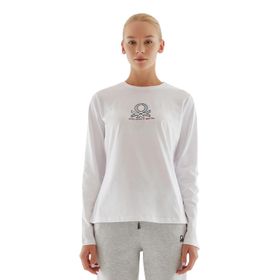 United Colors of Benetton BNT-W20751 Beyaz Kadın Sweatshirt