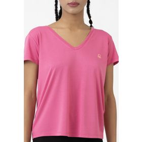 United Colors of Benetton BNT-W20987 Fuşya Kadın T-shirt
