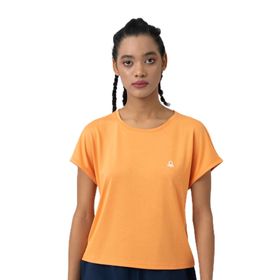 United Colors of Benetton BNT-W21016 Açık Turuncu Kadın T-shirt