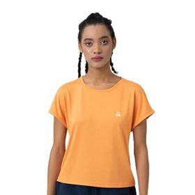United Colors of Benetton BNT-W21016 Açık Turuncu Kadın T-shirt