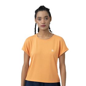 United Colors of Benetton BNT-W21016 Açık Turuncu Kadın T-shirt