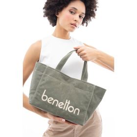 United Colors of Benetton BNT1102 Haki Kadın El Çantası