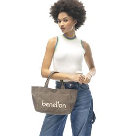 United Colors of Benetton BNT1102 Kahve Kadın El Çantası