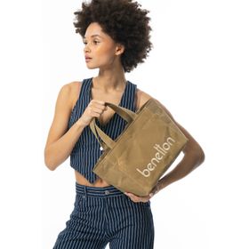 United Colors of Benetton BNT1102 Kahve Kadın El Çantası