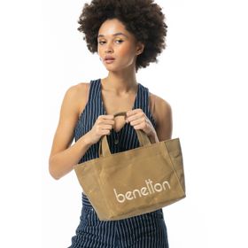 United Colors of Benetton BNT1102 Kahve Kadın El Çantası