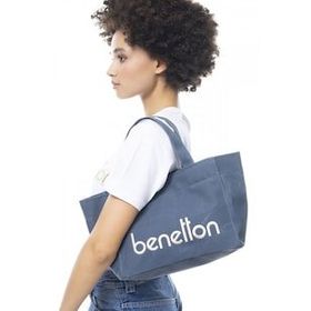 United Colors of Benetton BNT1102 Lacivert Kadın El Çantası