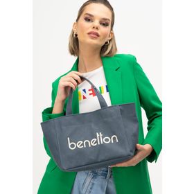 United Colors of Benetton BNT1102 Lacivert Kadın El Çantası