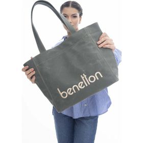 United Colors of Benetton BNT_1163 Haki Kadın Kol Çantası