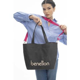 United Colors of Benetton BNT1163 Siyah Kadın Kol Çantası