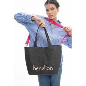 United Colors of Benetton BNT1163 Siyah Kadın Kol Çantası