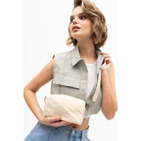United Colors of Benetton BNT1195 Bej Kadın Çapraz Çanta