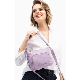United Colors of Benetton BNT1202 Lila Kadın Çapraz Çanta