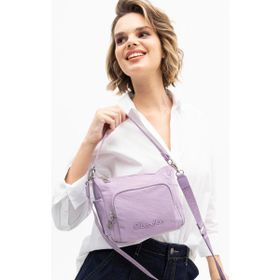United Colors of Benetton BNT1202 Lila Kadın Çapraz Çanta