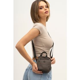 United Colors of Benetton BNT1265 Gri Erkek Çapraz Çanta