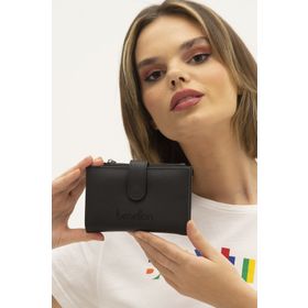 United Colors of Benetton BNT1300 Siyah Kadın Cüzdan