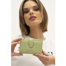 United Colors of Benetton BNT1300 Yeşil Kadın Cüzdan