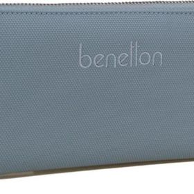 United Colors of Benetton BNT1305 Mavi Gri Kadın Cüzdan
