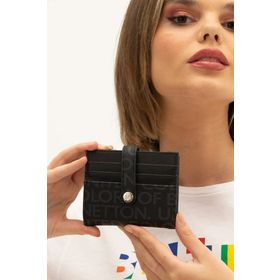 United Colors of Benetton BNT1309 Siyah Kadın Cüzdan
