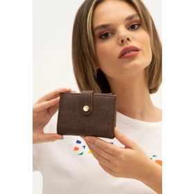 United Colors of Benetton BNT1310 Kahve Taba Kadın Cüzdan