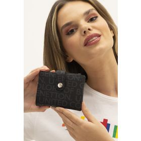 United Colors of Benetton BNT1310 Siyah Kadın Cüzdan