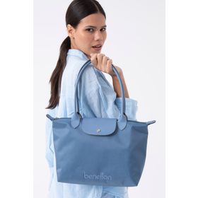 United Colors of Benetton BNT1357 Mavi Kadın El Çantası