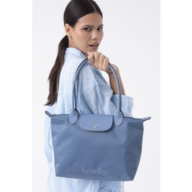 United Colors of Benetton BNT1357 Mavi Kadın El Çantası