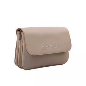 United Colors of Benetton BNT1366 Bej Kadın Çapraz Çanta