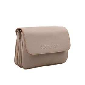 United Colors of Benetton BNT1366 Bej Kadın Çapraz Çanta