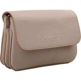 United Colors of Benetton BNT1366 Bej Kadın Çapraz Çanta
