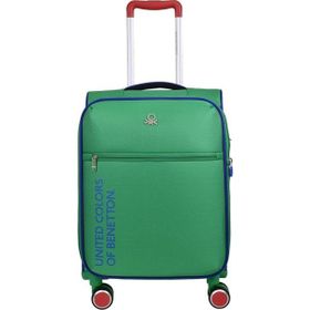 United Colors of Benetton BNT2100 Kumaş Yeşil Kabin Boy Valiz