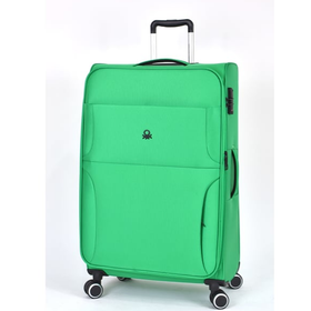 United Colors of Benetton BNT2400 Ultra Light Kumaş Orta Boy Yeşil Valiz