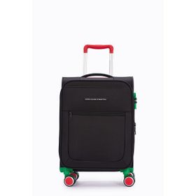 United Colors of Benetton BNT2800 Siyah Kabin Boy Kumaş Valiz