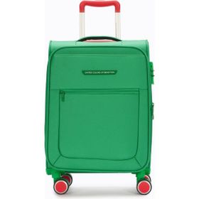 United Colors of Benetton BNT2800 Yeşil Kabin Boy Kumaş Valiz