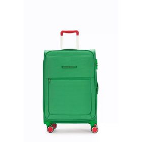 United Colors of Benetton BNT2800 Yeşil Orta Boy Kumaş Valiz