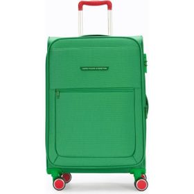 United Colors of Benetton BNT2800 Yeşil Orta Boy Kumaş Valiz