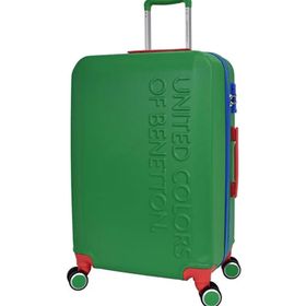 United Colors of Benetton BNT600 Lüx Abs Büyük Boy Yeşil Valiz