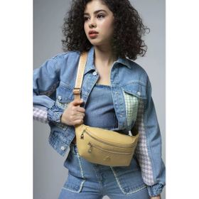 United Colors Of Benetton BNT_618 Sarı Kadın Çantası