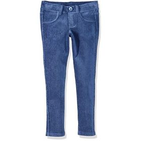 United Colors Of Benetton Kız Çocuk Renkli Ponte Jegging Kot Pantolon, Mavi (Lacivert 13C), 92 (Üretici Ölçüsü: 1Y), Lacivert, 92