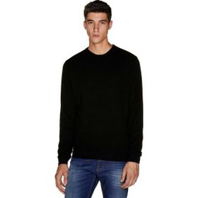 United Colors of Benetton Merino Siyah Bisiklet Yaka Erkek Kazak