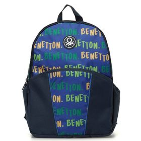 United Colors of Benetton Overq-12965 4PR Lacivert Unisex Sırt Çantası