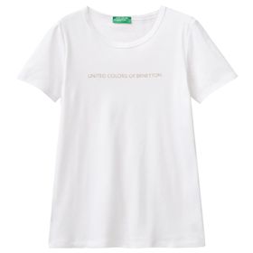 United Colors of Benetton Pullunder Beyaz Bianco 101 XL Kadın T-Shirt