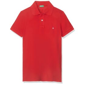 United Colors of Benetton Regular Fit Kısa Kollu Polo Beyaz Erkek T-Shirt