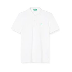 United Colors of Benetton Regular Fit Kısa Kollu Polo Beyaz Erkek T-Shirt