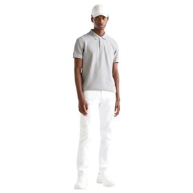 United Colors of Benetton Regular Fit Kısa Kollu Polo Gri Erkek T-Shirt