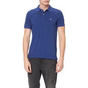 United Colors of Benetton Regular Fit Kısa Kollu Polo Mavi Erkek T-Shirt